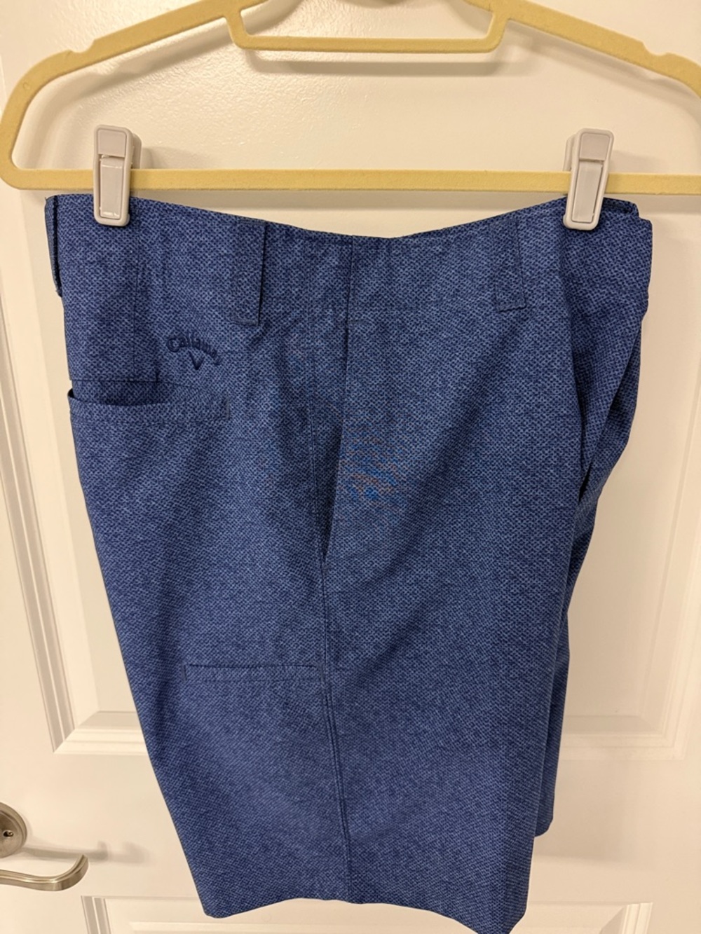 Callaway Navy Blue Textured Golf Skort